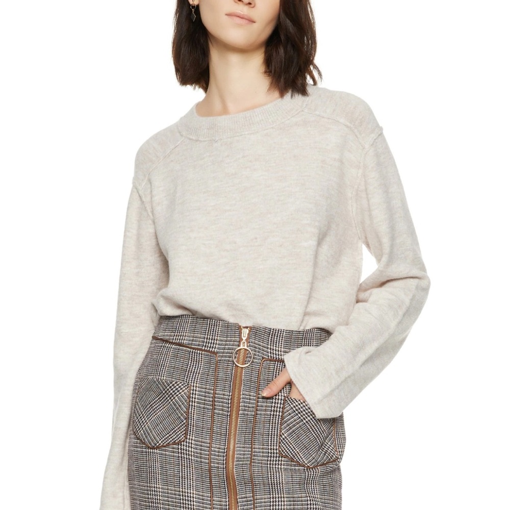 Long knit sweater top sz S